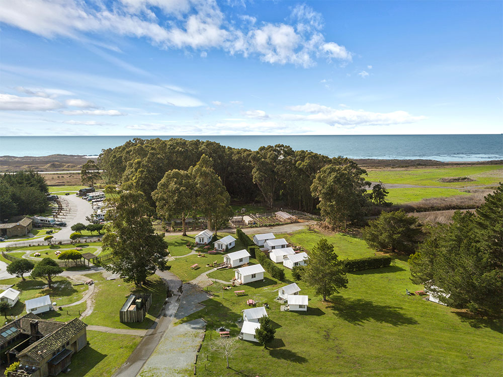 lighthouse bungalow ocean
